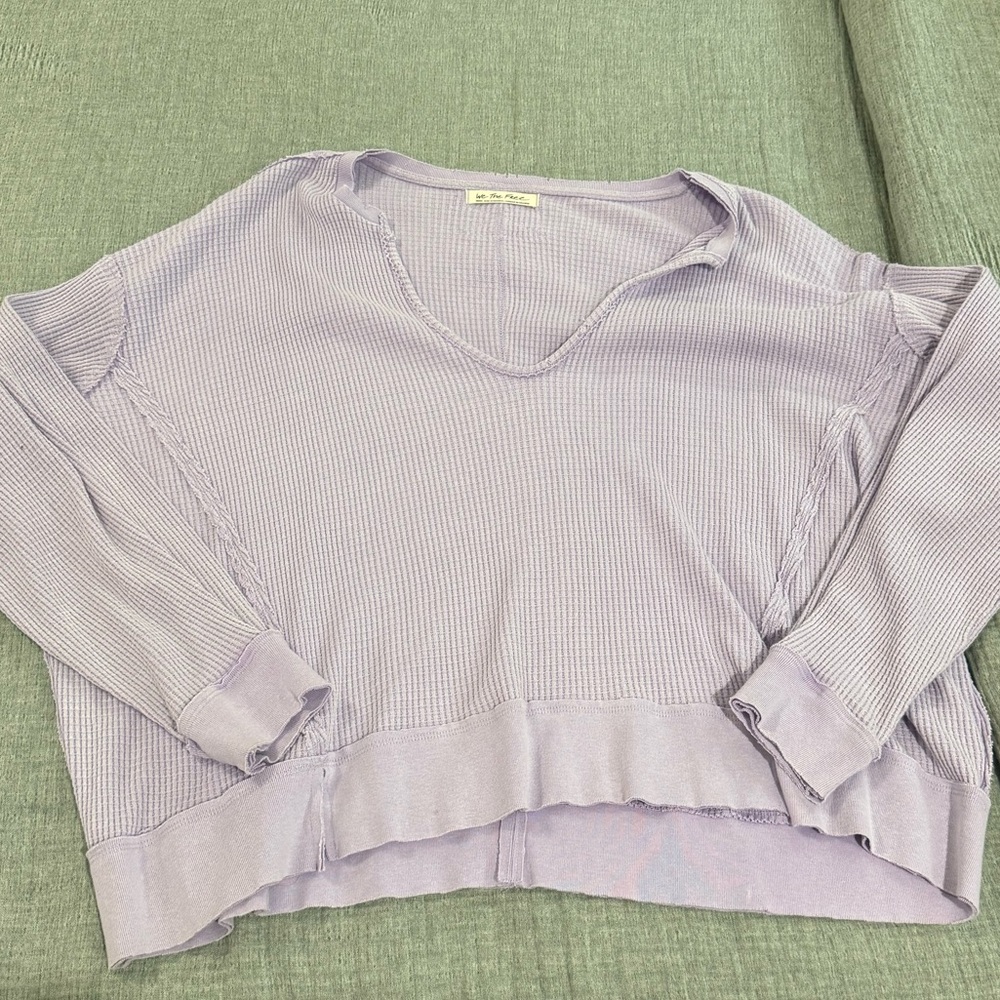 We the Free Slouchy Long Sleeve Top